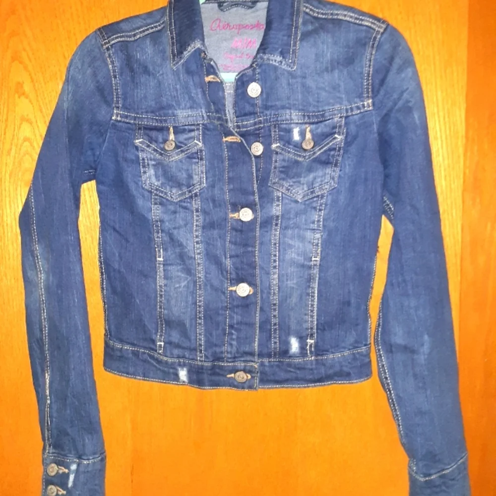 Womens size medium Aeropostal jean jacket - Picture 1 of 3